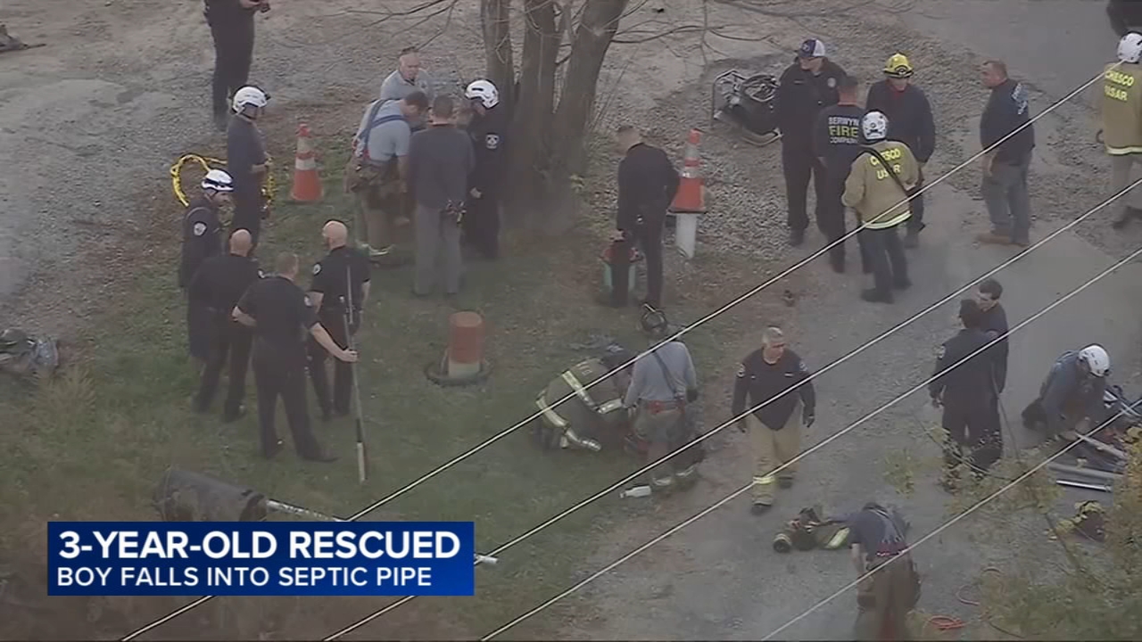 Young boy rescued after falling into septic pipe in West Goshen Township, Pennsylvania 

       — Southampton Business news